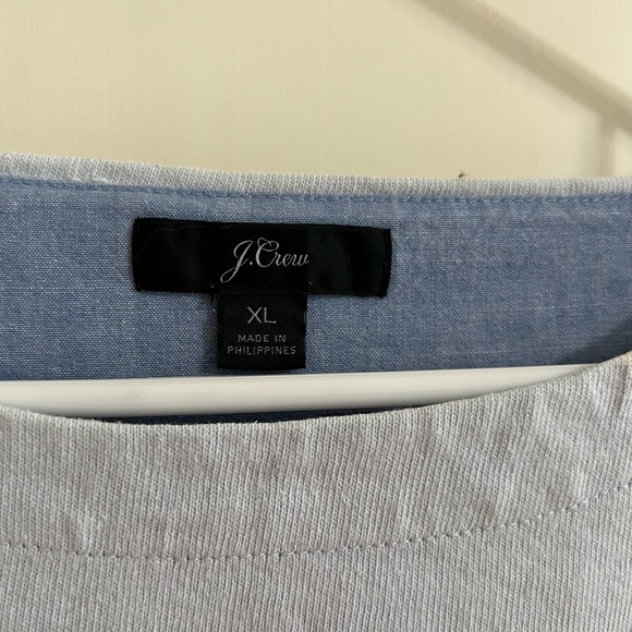 Jcrew boat neck shirt size xl - Picture 2 of 3
